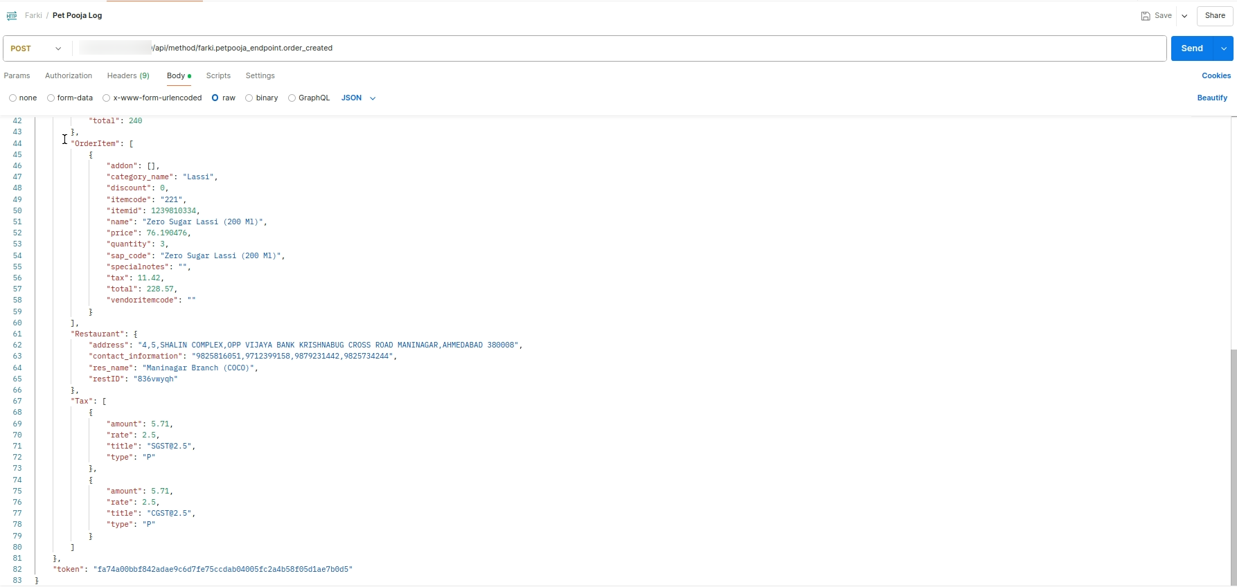 Postman API